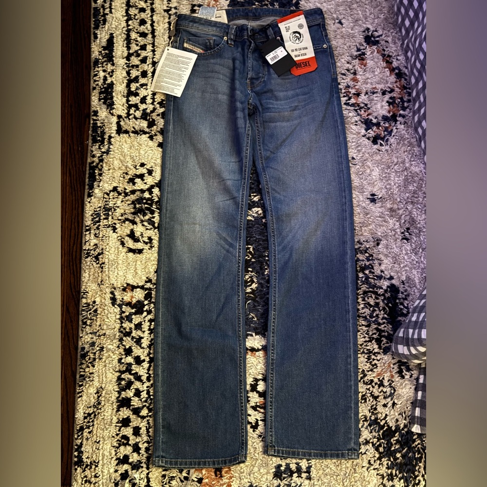 *NWT* Diesel - Mens Size W30 / L34 - Larkee Straight Leg Stretch Jeans